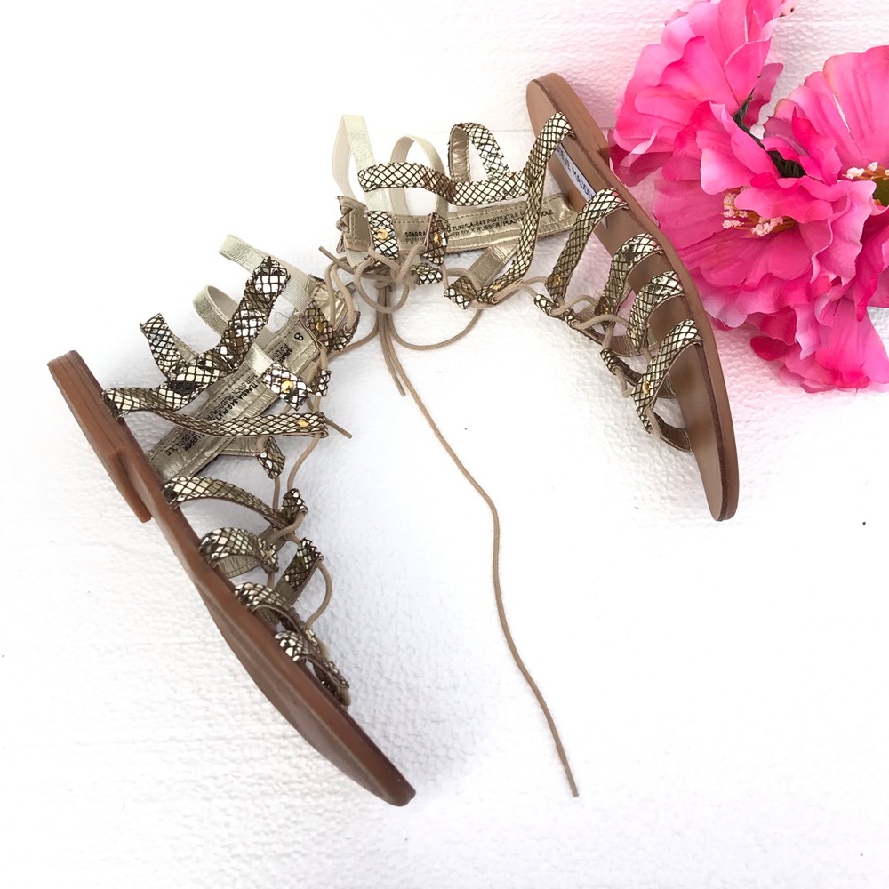 Steve Madden Women’s Sparra Gladiator Sandals Sz 8